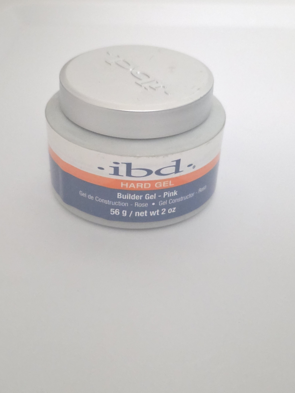 ibd Hard Gel Professional Builder Gel 2oz Jar - Pink Shade (New)